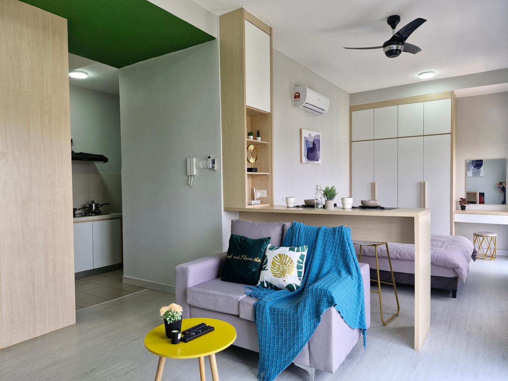 Taman Equine Comfy Studio#Greenery View#4 Pax#Aeon Mall Seri Kembangan Esterno foto