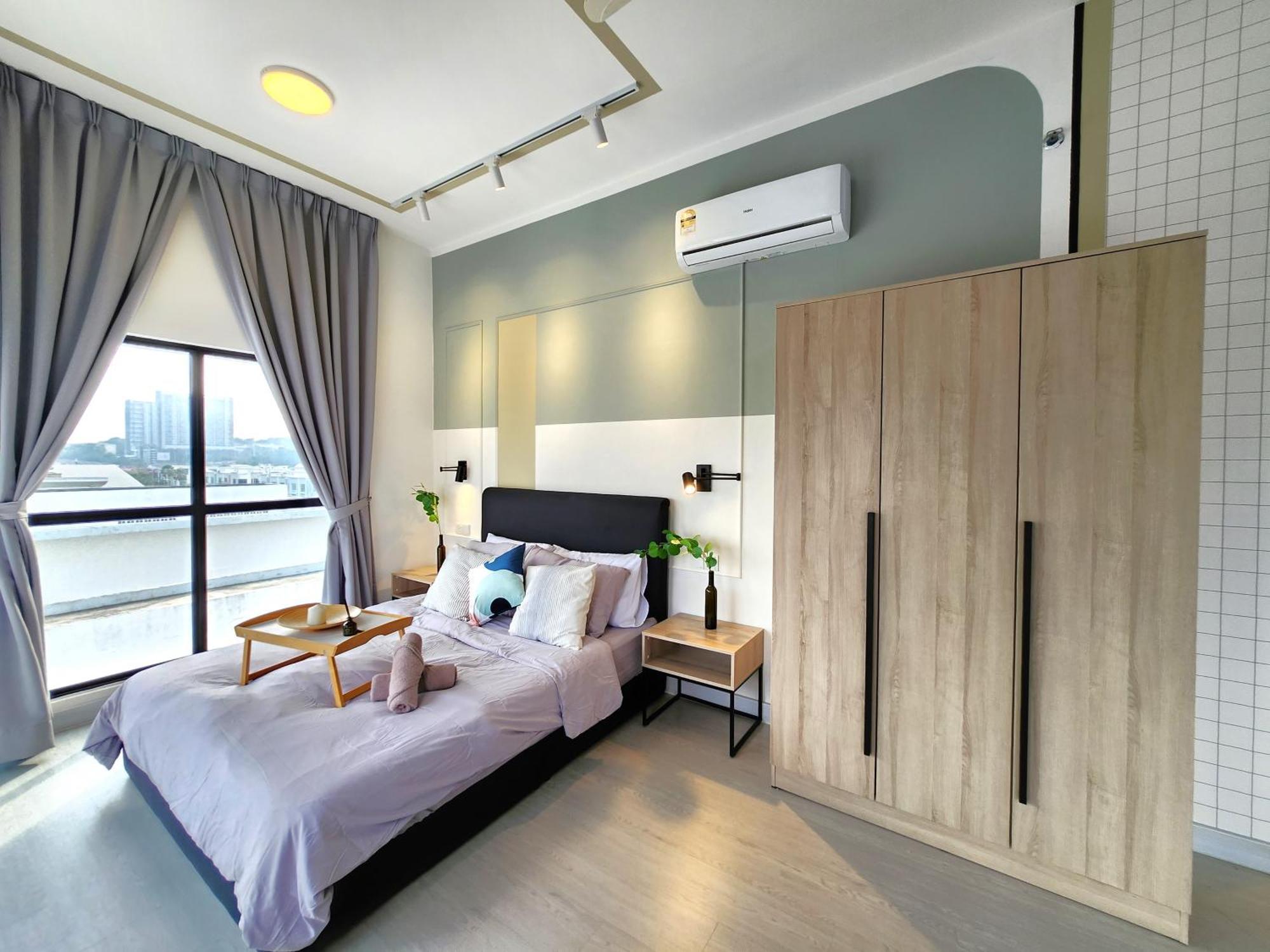 Taman Equine Comfy Studio#Greenery View#4 Pax#Aeon Mall Seri Kembangan Esterno foto