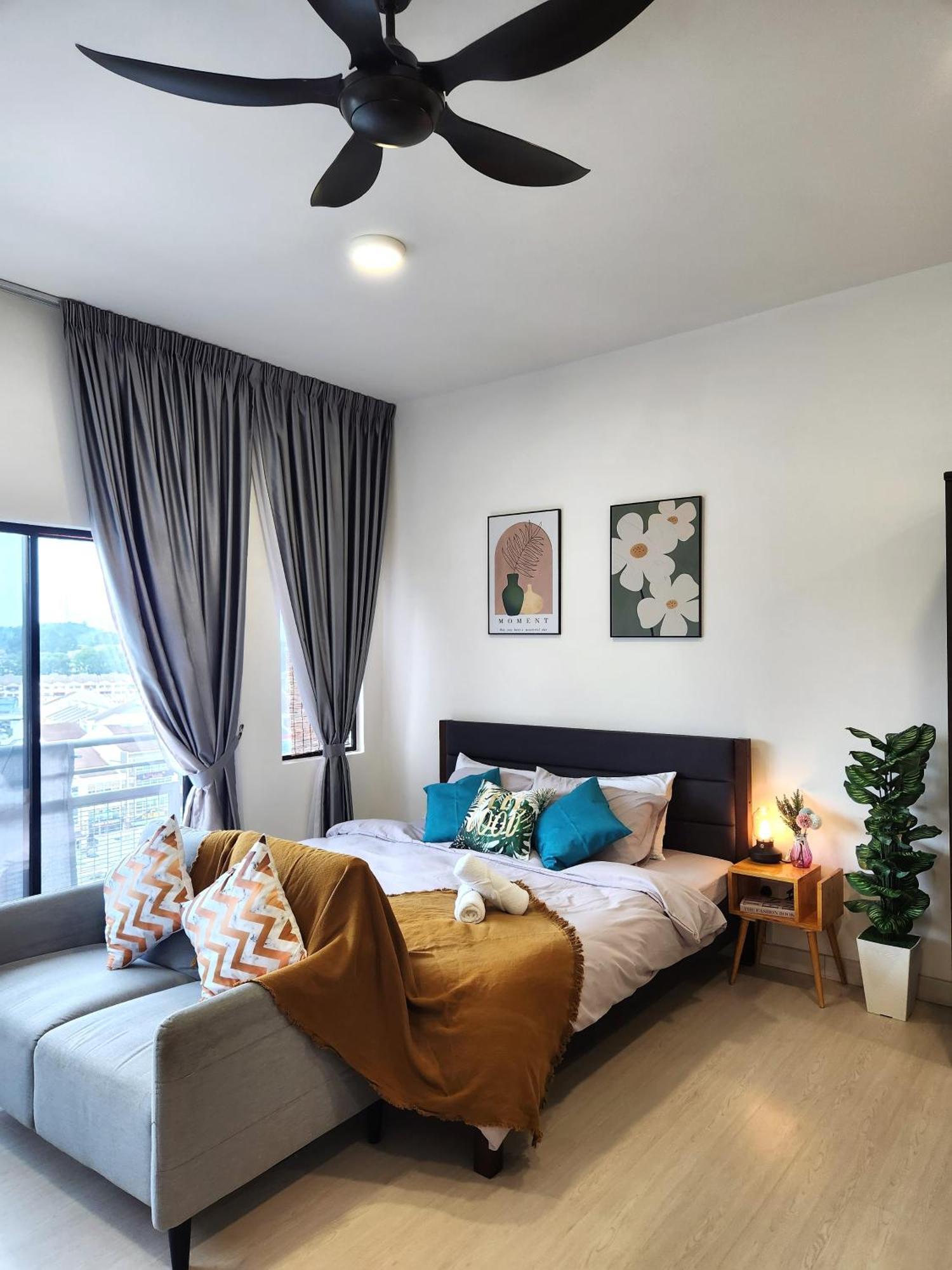 Taman Equine Comfy Studio#Greenery View#4 Pax#Aeon Mall Seri Kembangan Esterno foto