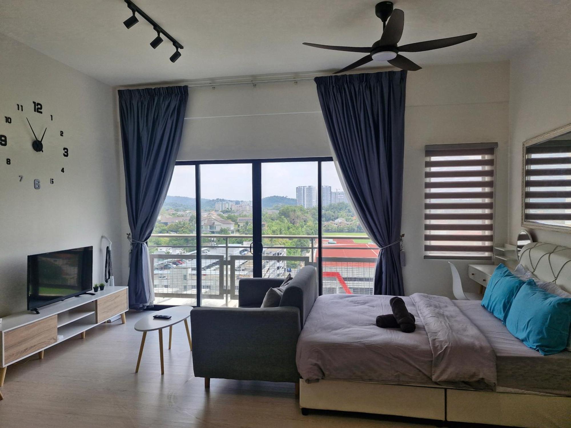 Taman Equine Comfy Studio#Greenery View#4 Pax#Aeon Mall Seri Kembangan Esterno foto
